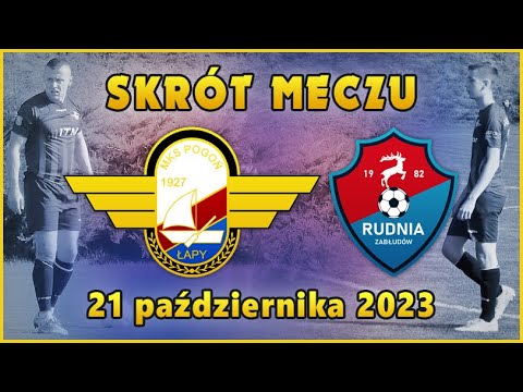 SKRÓT: MKS Pogoń Łapy - Rudnia Zabłudów