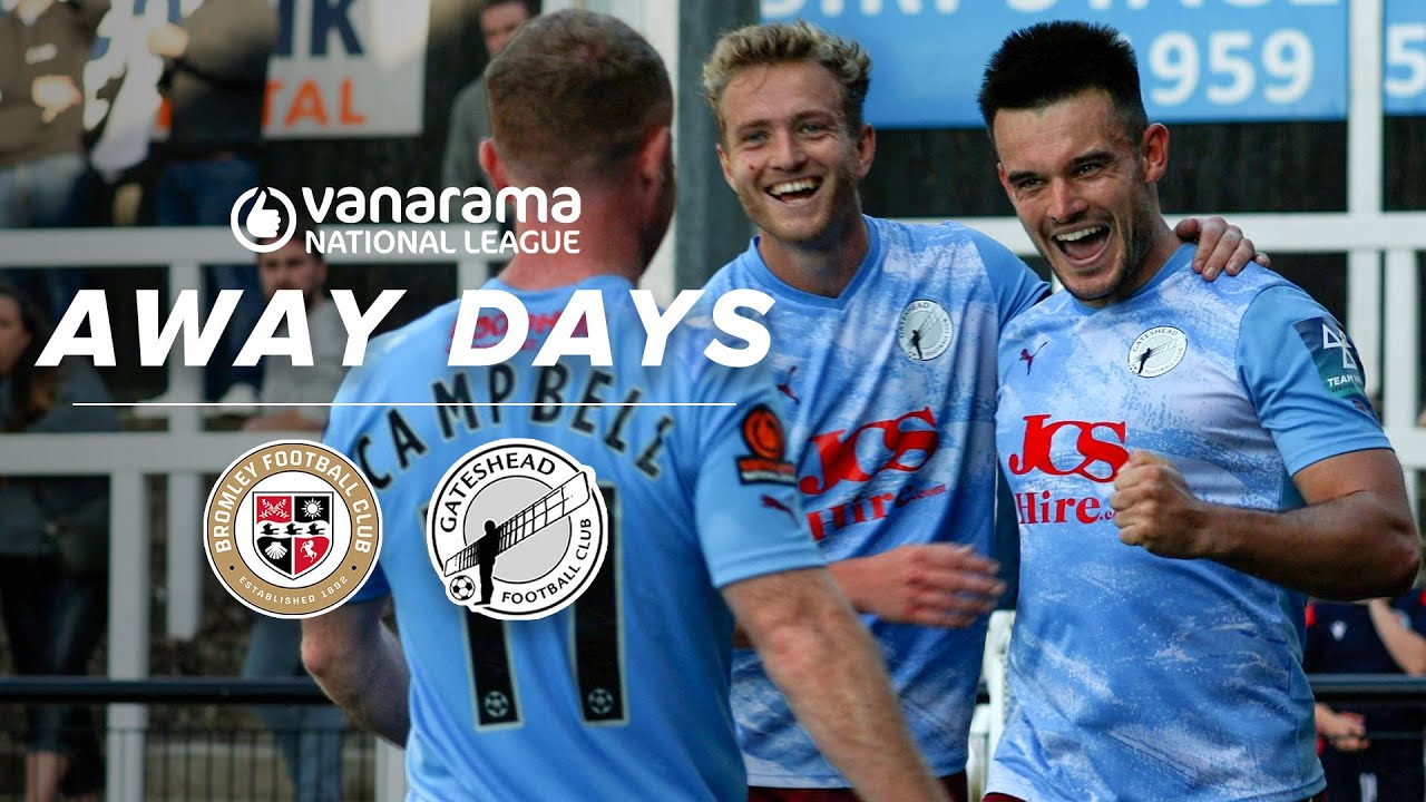 Dan Ward strikes to earn point at Bromley 🎯 | Bromley 1-1 Gateshead | AWAY DAYS