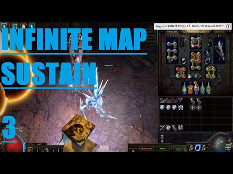 [PATH OF EXILE] - HOW TO SUSTAIN INFINITE MAP ON THE ATLAS - LEGION CURRENCY FARMING 3.7