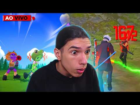 NOVA TEMPORADA E GOLF DA DISCÓRDIA! 💙 FREE FIRE AO VIVO 💙 FLUPY LIVE ON 💙