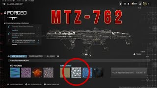 How To Unlock FORGED CAMO For MTZ-762 (BEST METHOD)