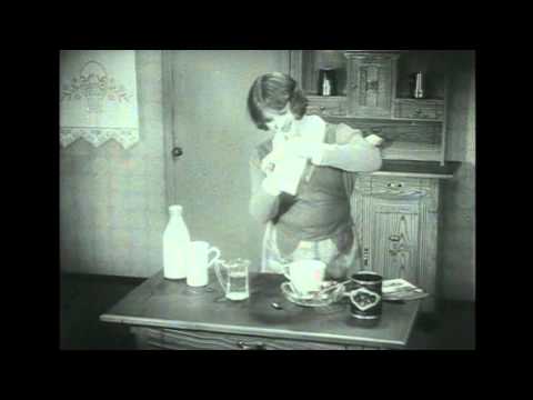 Erste Dr. Oetker Kinowerbung "Ein Retter in der Not" 1927 (Shortcut)