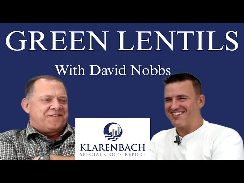 Green Lentil Price Analysis with David Nobbs | Klarenbach Special Crops Report