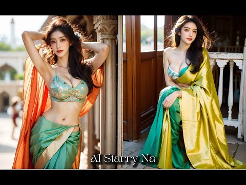 Amber Fort Fairytale [4K] AI Lookbook   4K AI Art Lookbook  4K AI ART Asia Lookbook
