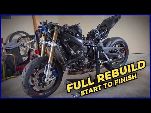 Rebuilding a Wrecked 2024 BMW S1000RR: From Totaled to Track-Ready Beast!