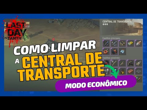 How to Clear the Transport Hub Without Spending Weapons (ECONOMY MODE) Last Day On Earth Survival
