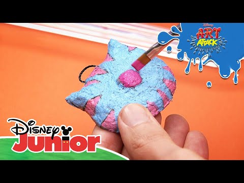 Art Attack Bastelclip #84: Schlüsselkätzchen | Disney Junior