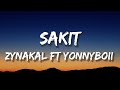 SAKIT - Zynakal ft Yonnyboii (Lirik)