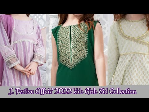 J dot Kids girls Festive Eid Collection June 2022| Festive affair' 2022 Kids  Girls collection