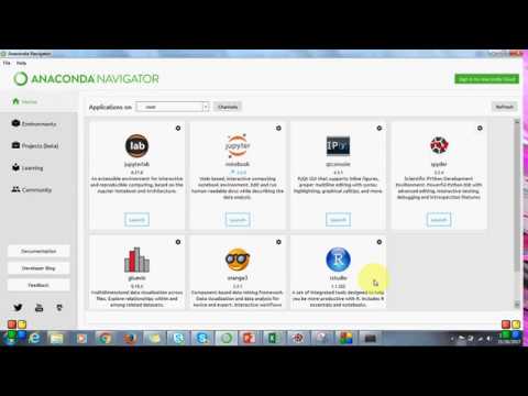 Anaconda installation with Packages Machine Learning Tutorial with Python and R Part 3