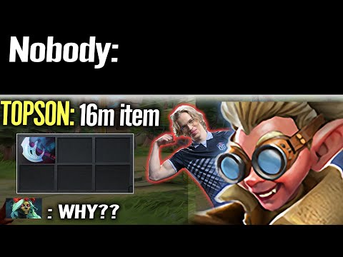 TOPSON Snapfire 7.33 META - This Damage is Insane 1 vs 5 Kill ALL Dota 2