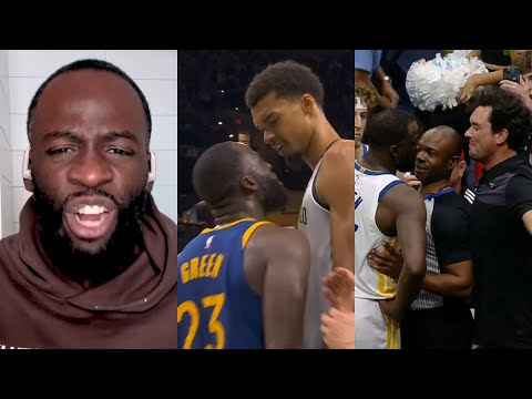 Draymond reveals what was said during exchange with Wemby and courtside fan