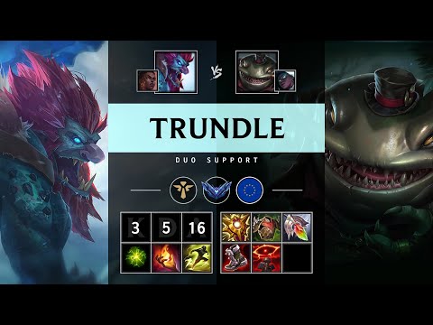 Trundle Support vs Tahm Kench - EUW Diamond Patch 25.17