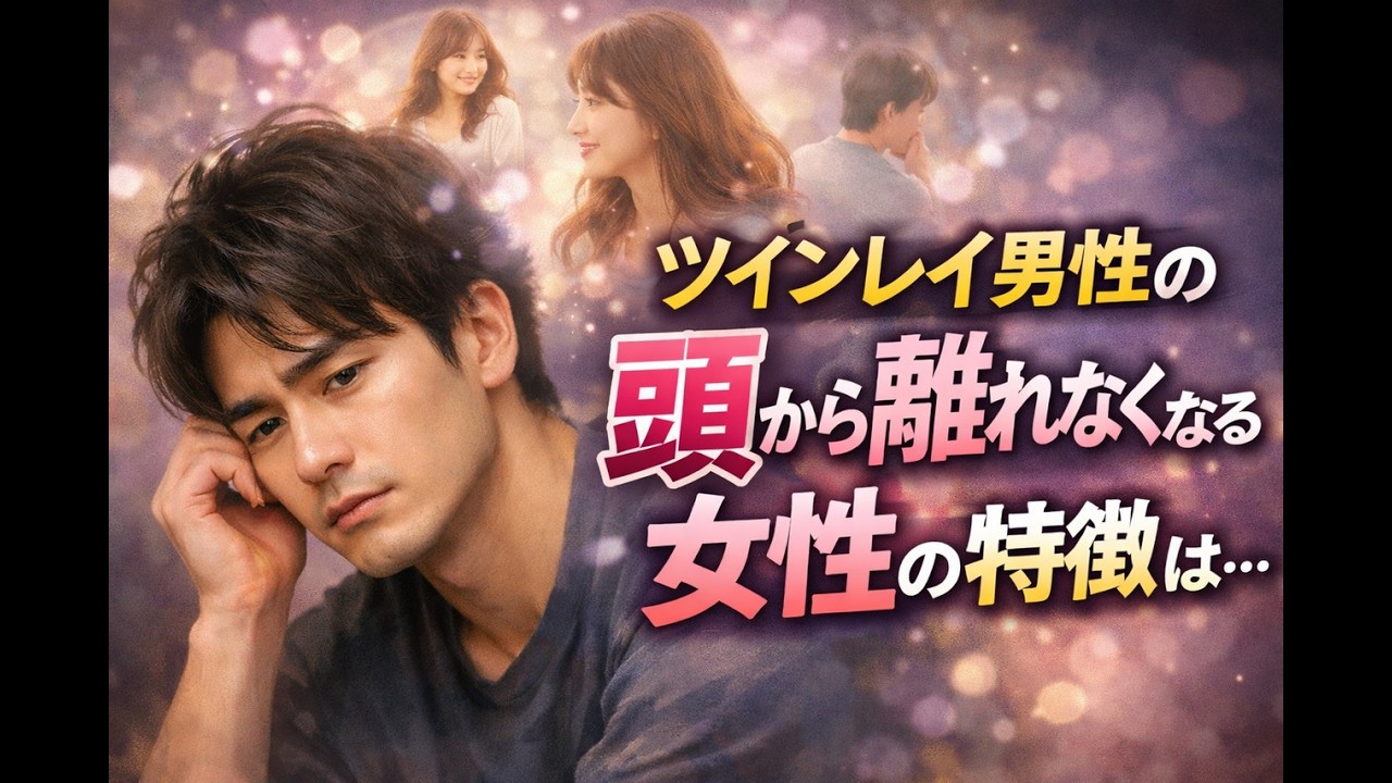 ツインレイ男性の頭から離れなくなる女性の特徴は...