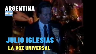 Julio Iglesias en vivo Argentina el mejor concierto completo America Sheraton 1988
