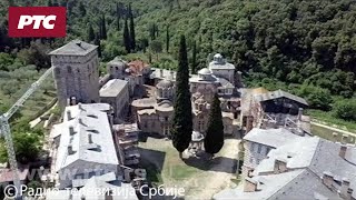 Download the video "Radovima na Igumenariji i Dohiji nastavlja se obnova Hilandara"