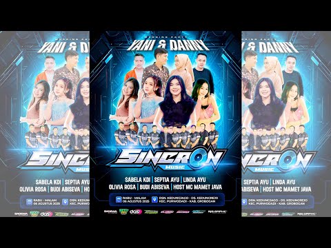 ::: LIVE STREAMING SINCRON MUSIC | WEDDING YANI & DANNY IN KEDUNGJAGO - PURWODADI DAS_AUDIO :::