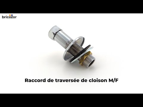 Raccord de traversée de cloison M/F RIQUIER