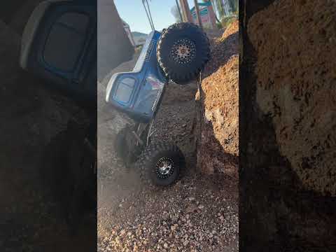Trx4 lcg steep rock climb #rccrawler #rc #traxxas #climb #flex #trx4