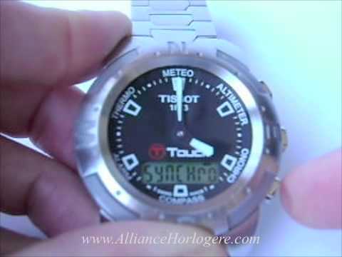 How to synchronize hands of original Tissot T Touch