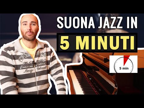 Suonare il Pianoforte Jazz in 5 Minuti