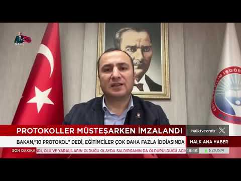 Genel Başkanımız Kadem Özbay, Milli Eğitim Bakanı Yusuf Tekin`in Türkiye Büyük Millet Meclisindeki konuşmasını Halk Tv Ana Haber`e değerlendirdi.21/12/2023 | EĞİTİM İŞ