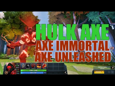 AXE UNLEASHED - TI9 AXE IMMORTAL - DOTA 2