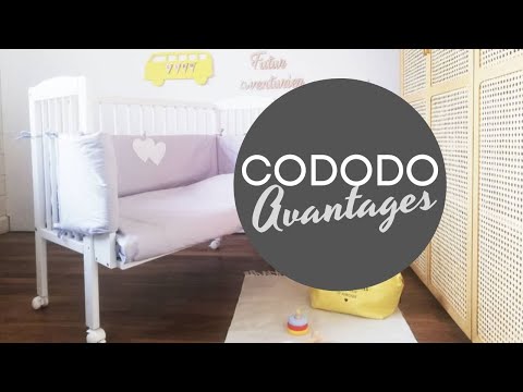 Lit Bébé Cododo: Caractéristiques & Avantages (Tinidoo)