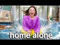 HOME ALONE Without Parents For 24 Hours Again