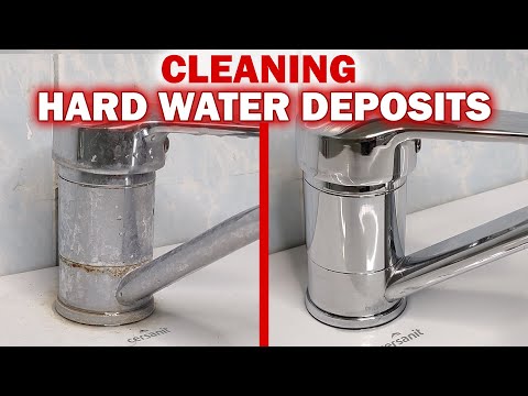 How to Remove Hard Water Buildup From Faucet | Easy Hard Water Stain Removal