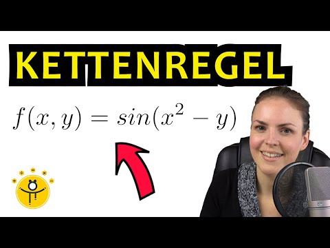 KETTENREGEL mehrdimensional – partielle Ableitung