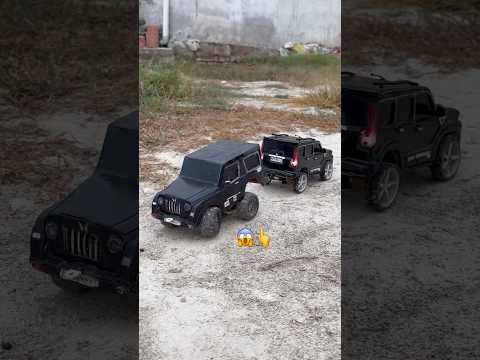 Remote control Scorpio vs Thar 🚘👆￼4x2 Rc car
