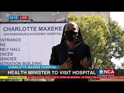 Health Minister to visit Charlotte Maxeke hospital