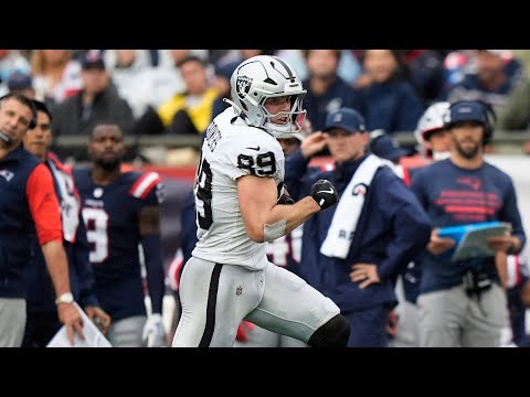 Every catch by Brock Bowers in 103-yard game | Week 1