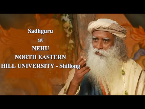 NEHU North Eastern Hill University Sadguru visit part II
