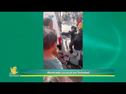 Ataque a bala dentro de un casino en el municipio de Soledad deja dos hombres gravemente heridos