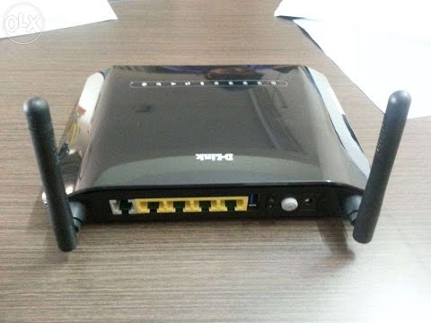 HOW TO CONFIGURE WiFi of D Link Wireless N300 ADSL2+ Router