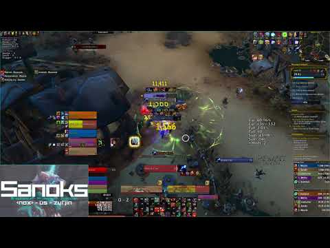 +19 Mechagon Junkyard - Bursting Necrotic Tyranical Awakened - Fury Warrior