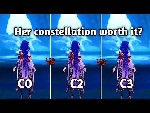 Raiden Shogun C0 vs C2 vs C3 | Genshin Impact