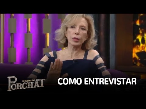 Marília Gabriela explica como José Mayer deve ser entrevistado