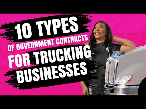 , title : '10 Types of Government Contracts For Trucking Businesses'