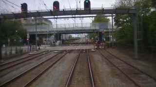 preview picture of video '[cabinerit] A train driver's view: Groningen - Zwolle, VIRM, 04-May-2014.'