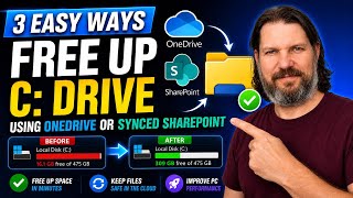 3 Easy Ways to Free Up Space on C Drive Using OneDrive or Synced Share