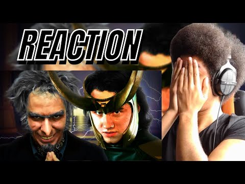 AfroLegacy Reacts To Loki vs Count Olaf - Rap Battle! Freshy Kanal ft The Stupendium & Shwabadi