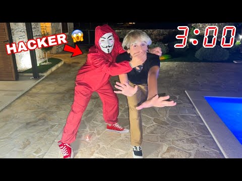 A HACKER KIDNAPPED VINCI FROM OUR VILLA AT NIGHT!!! 😰 *he found out where we live*