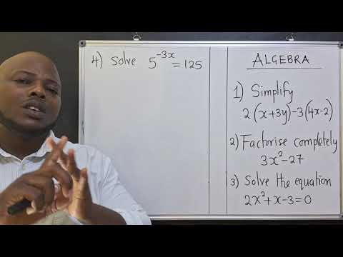 Paper 2023 GCE ALGEBRA break down