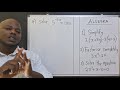 Paper 2023 GCE ALGEBRA Break Down