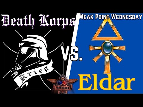 Weakpoint Wednesday - Death Korps of Krieg Vs. Craftworld Eldar - DoW: Unification Mod