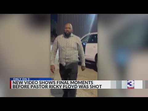 Video shows moments before Pastor Ricky Floyd shot; suspect’s attorney says they had argued over rel
