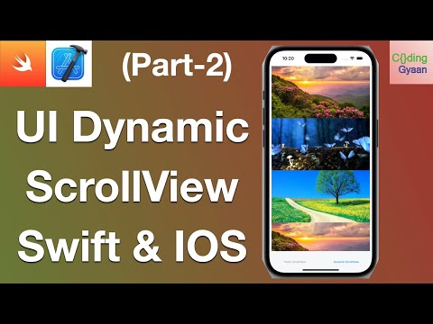 Dynamic ScrollView in IOS( Xcode14+Swift5) ?